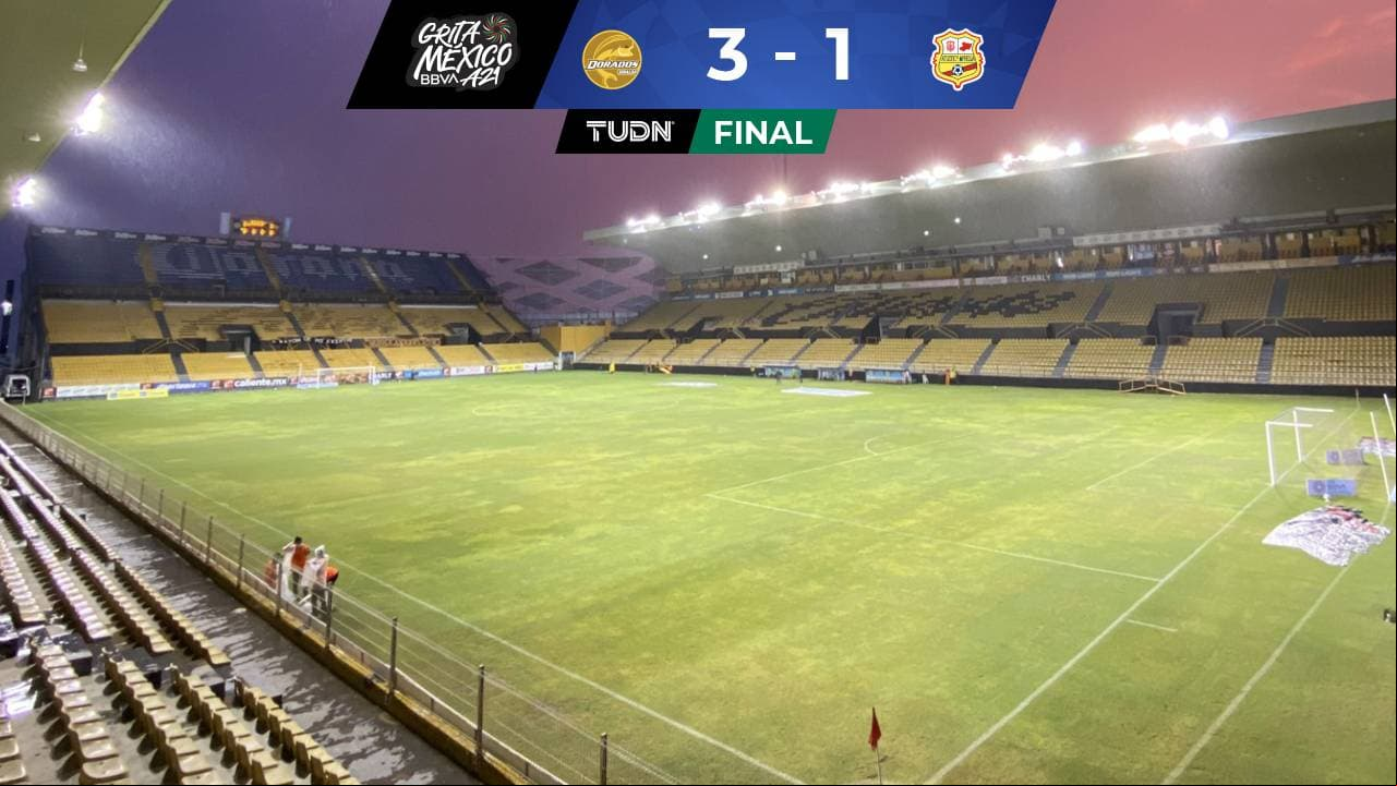 Dorados 3-1 Morelia en Liga BBVA Expansión MX