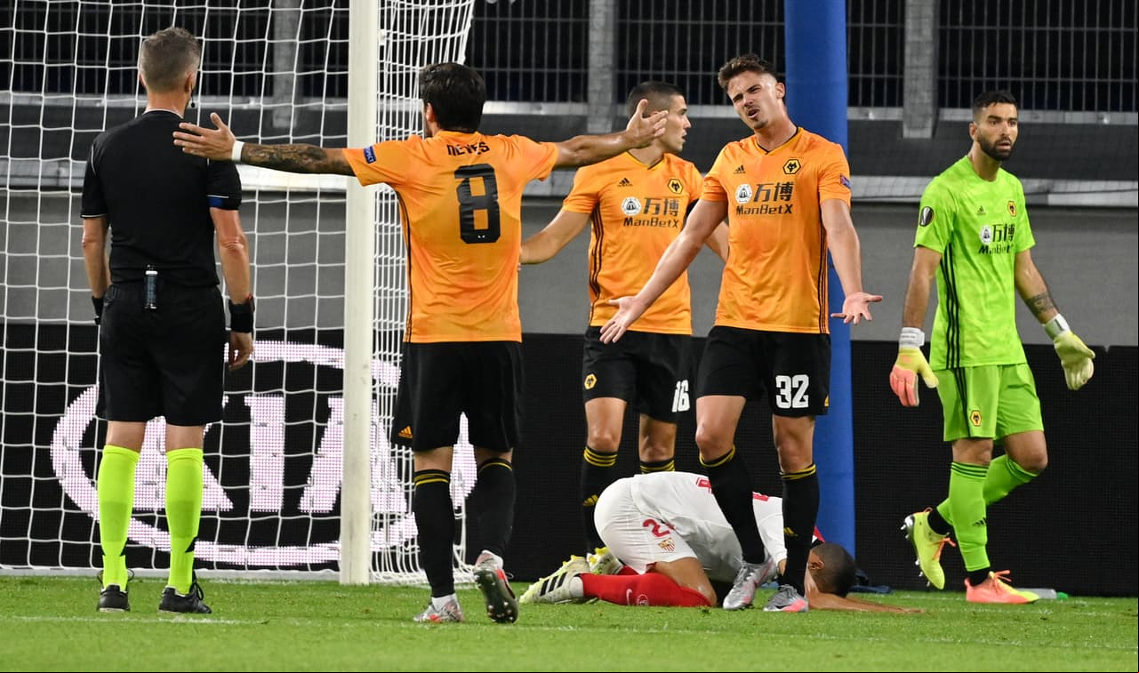 A los 77’ Rui Patrício evitaba que Sevilla abriera el marcador atajando un complicado tiro libre.