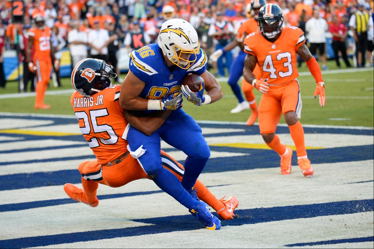 San Diego hizo lo justo para controlar a la ofensiva de Denver que no pudo contener los goles de campo de Josh Lambo y Philip Rivers y compañía lograron su segunda victoria en el Qualcomm Stadium.