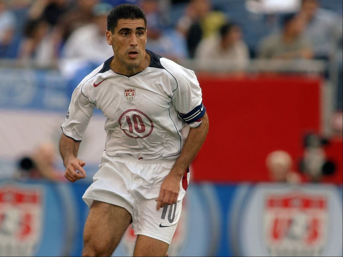Claudio Reyna: fue importantísimo en el auge del fútbol norteamericano en los años 90.