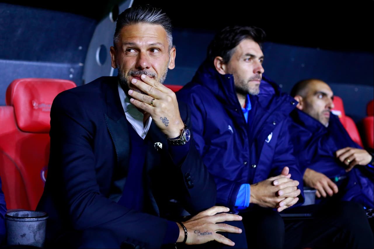 Demichelis 'balconeó' al árbitro tras no marcar un penal