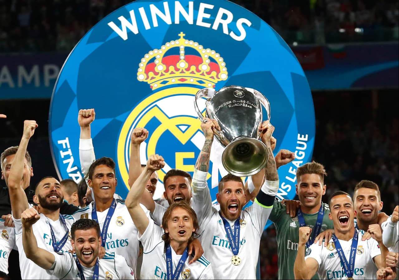 3. Real Madrid en fútbol, 4.09 billones de dólares.