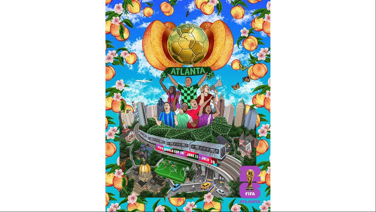 Poster oficial de Atlanta.