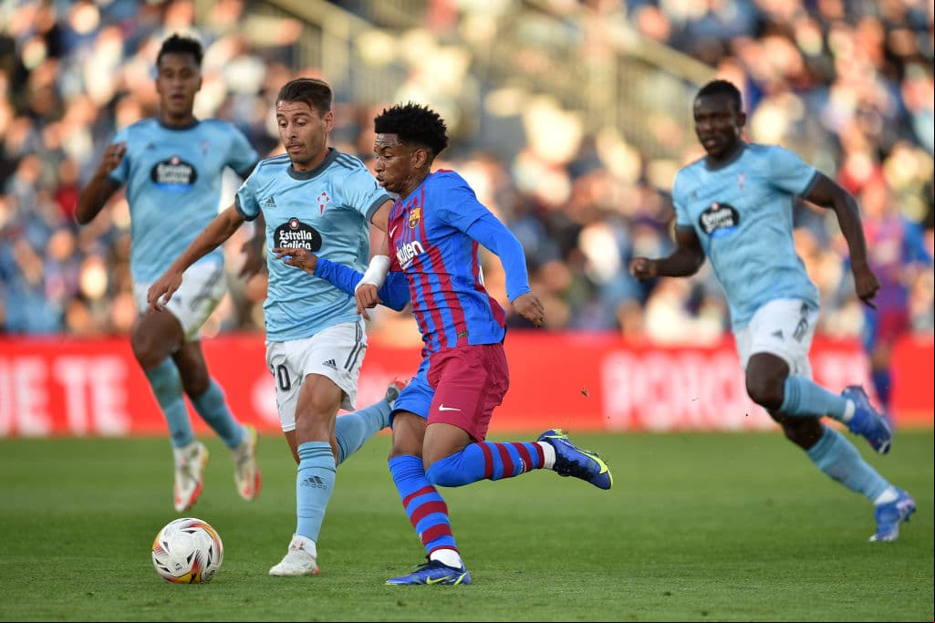 Iago Asopas le diuce que no al Barcelona y con un doblete comanda la remonatada para camb iar el resultado de 0-3 a un valioso empate 3-3.