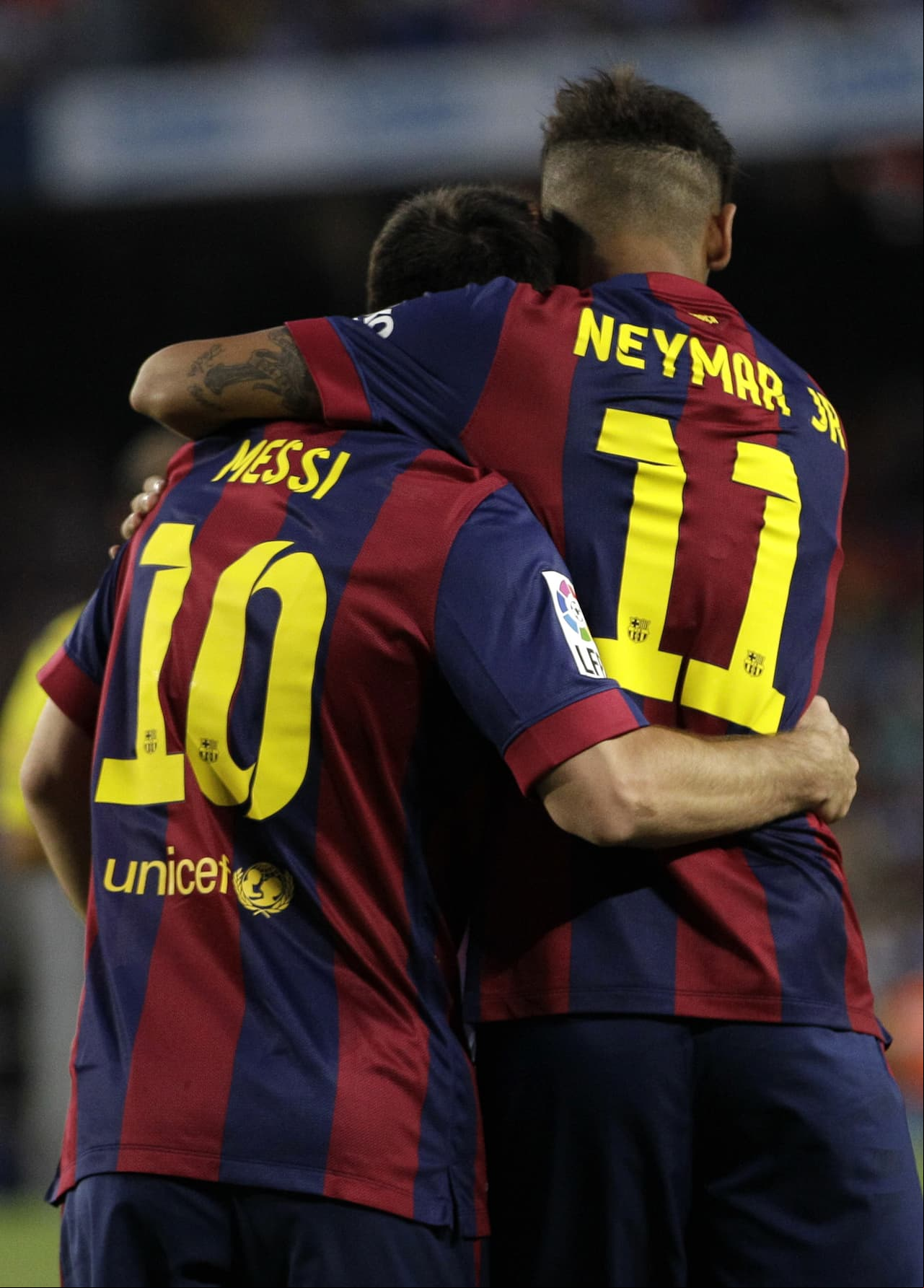 Junto a Luis Suárez conformaron la temida 'MSN' que se cansó de hacer goles en España y Europa.