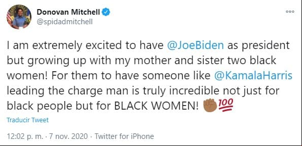 Así reaccionó el deporte a la victoria virtual de Biden | Donald Trump dejaría de ser presidente de los Estados Unidos y los atletas expresaron su sentir en redes sociales.