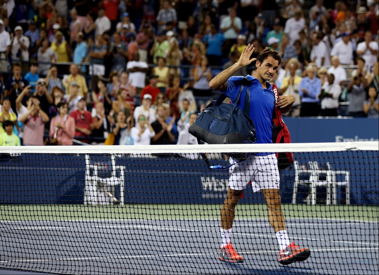 U.S. Open 2013 - La cereza del postre para ese año fatídico de Roger llegó cuando perdió en octavos de final con el español Tommy Robredo. Los parciales fueron 7-6 (3) 6-3 y 6-4, con los cuales redondeó una temporada para el olvido.