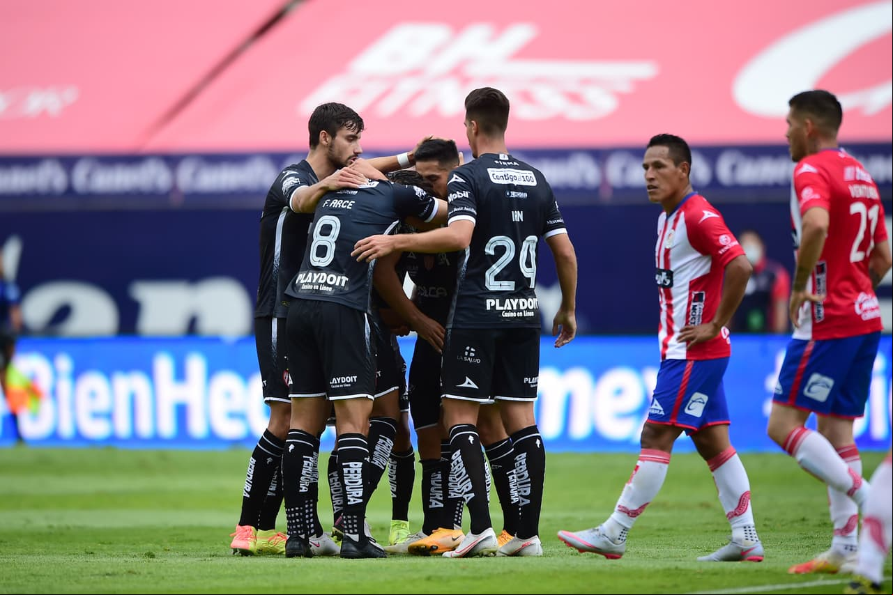 Luego de una genialidad de Lucas erini, Alex Zendejas abre el marcador en San Luis.