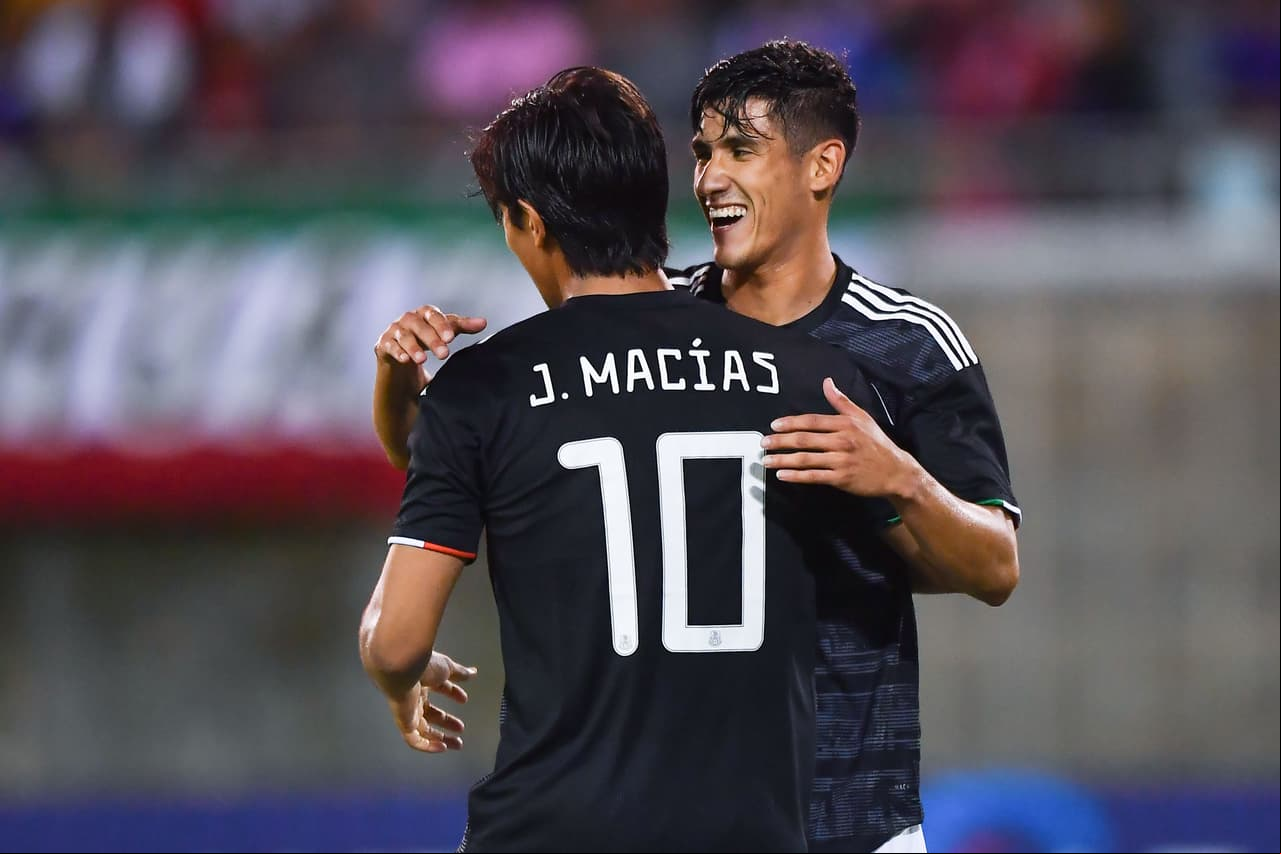 Aquel viernes 11 de octubre de 2019 Macías logró su primer doblete con la selección mayor frente a bermuda en la goleada de 1-5.
