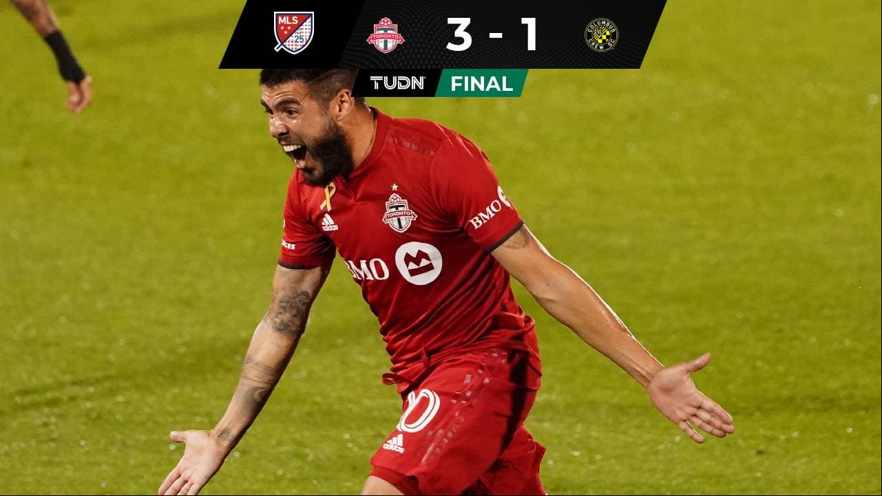 Toronto le pegó al superlíder Columbus de la mano de Alejandro Pozuelo