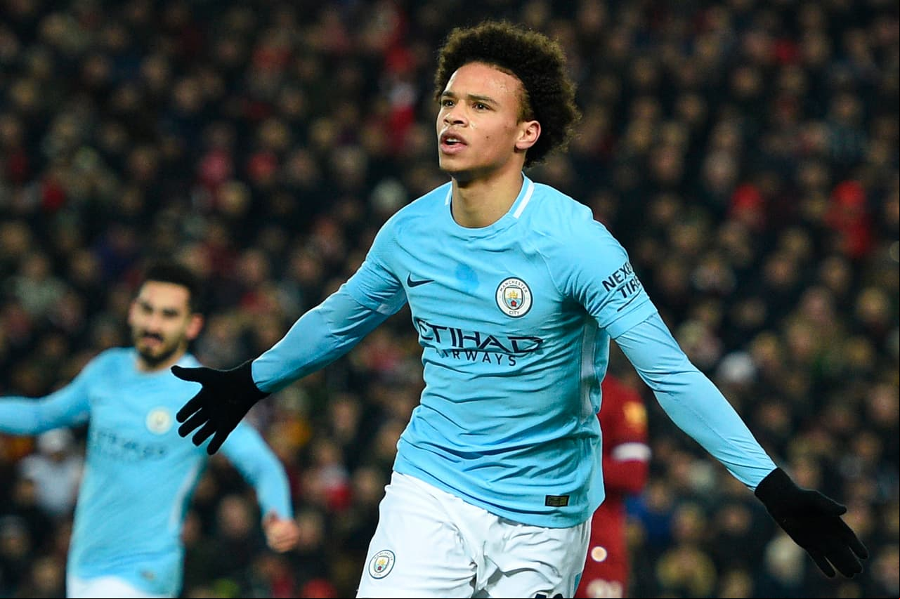 Llegada: para más variantes de calidad en el ataque, no apuestas, está el alemán Leroy Sané que bajo el mando de Pep Guardiola está teniendo una temporada superlativa en el Manchester City.