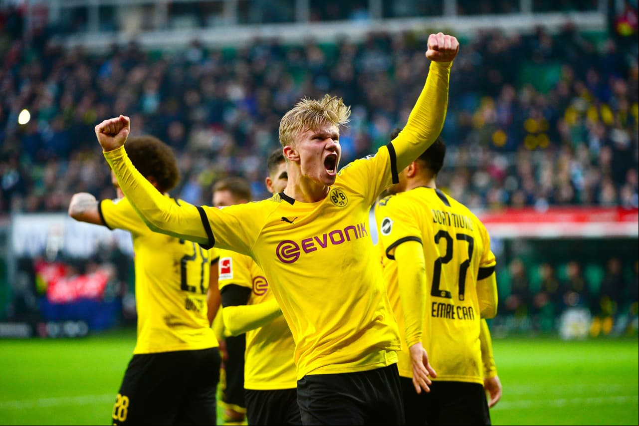 Erling Haaland. La joven promesa noruega ha marcado nueve tantos en sólo 512 minutos de juego. Pasó del RB Salzburgo al Borussia Dortmund por 22.1 millones de dólares.