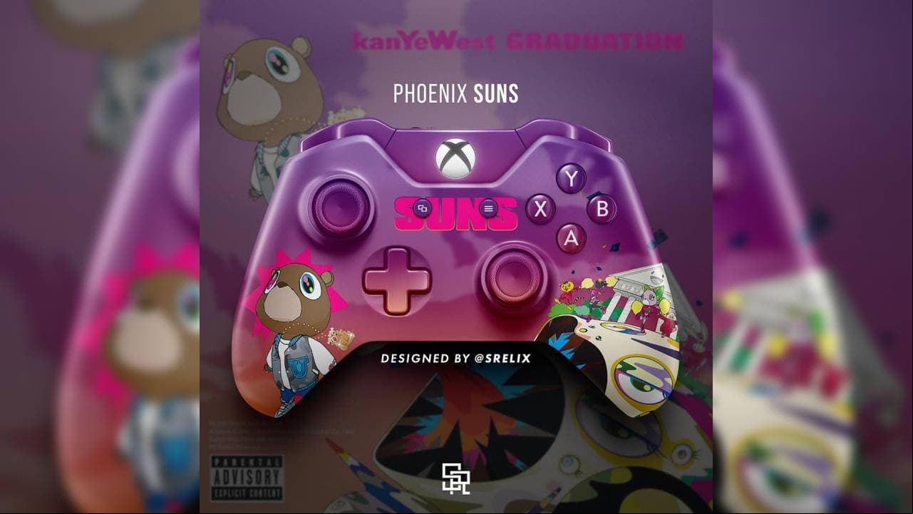Phoenix Suns | En la nueva propuesta de mandos para las principales consolas, PlayStation y Xbox, el reconocido artista gráfico se inspiró en grandes exponentes del ritmo que nació en el Bronx y el Harlem.