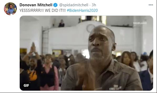 Así reaccionó el deporte a la victoria virtual de Biden | Donald Trump dejaría de ser presidente de los Estados Unidos y los atletas expresaron su sentir en redes sociales.