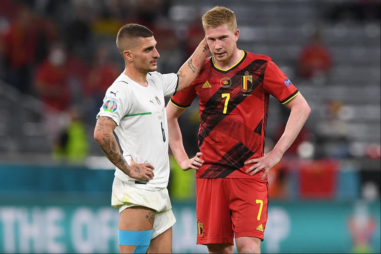 Con una extraordinaria primera parte, Italia consiguió tomar ventaja de dos goles y aunque Lukaku puso a Bélgica en el partido, los de Mancini supieron aguantar el marcador y meterse entre los cuatro mejores del torneo de naciones de la UEFA.