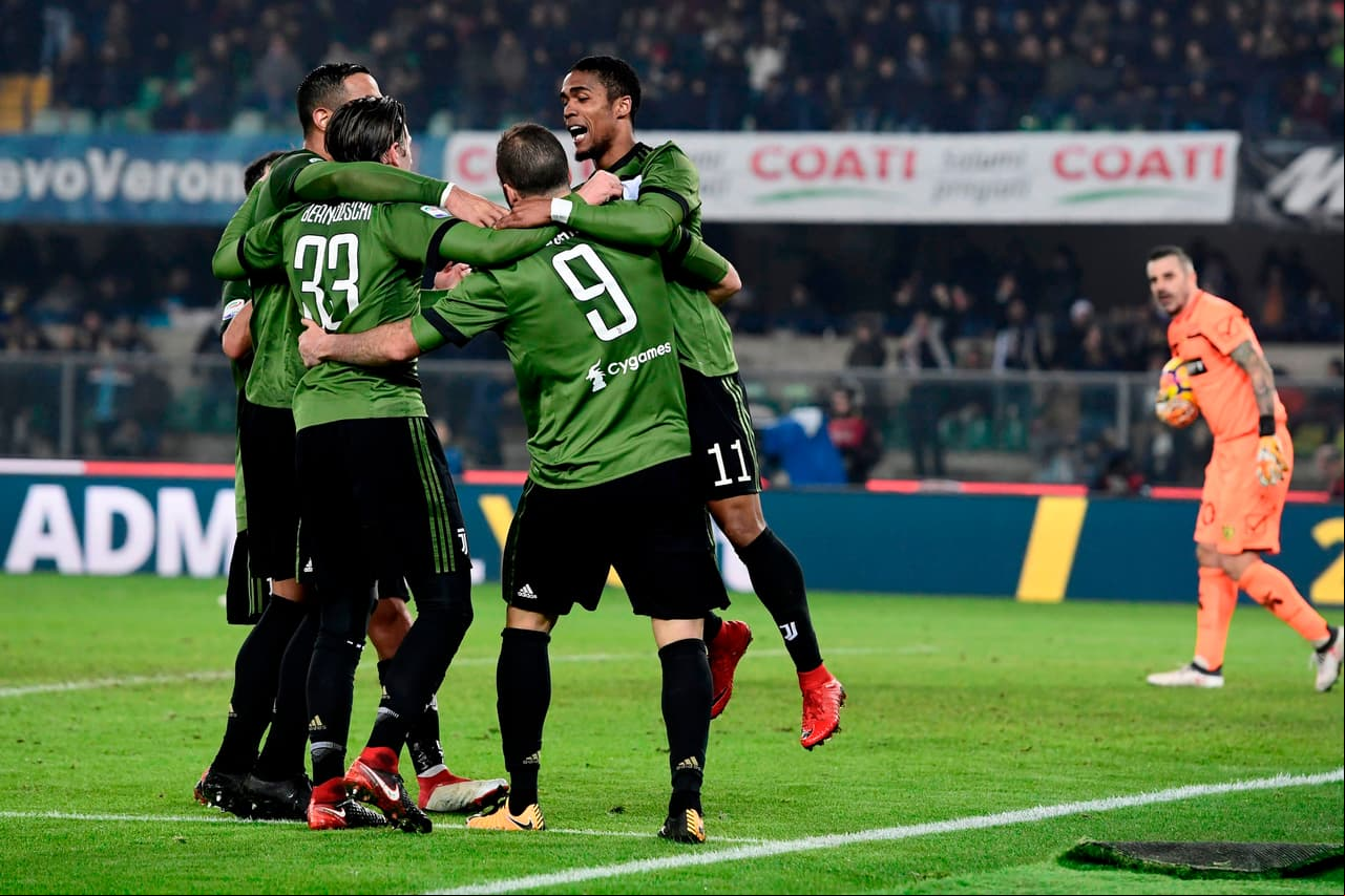 Juventus ganó en condición de visitante y es líder provisional.