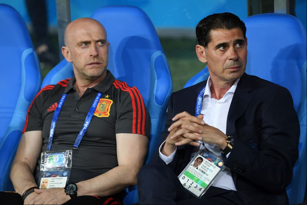 El técnico y su asistente lideran a España tras la destitución de Julen Lopetegui.