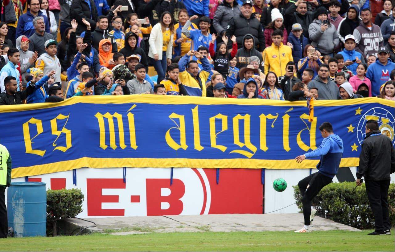 Tigres vivió una jornada especial con más de 10 mil aficionados que vieron un entrenamiento que, en ausencia del técnico Ricardo 'Tuca' Ferretti, fue una reconexión previo al regreso de la Liga MX.