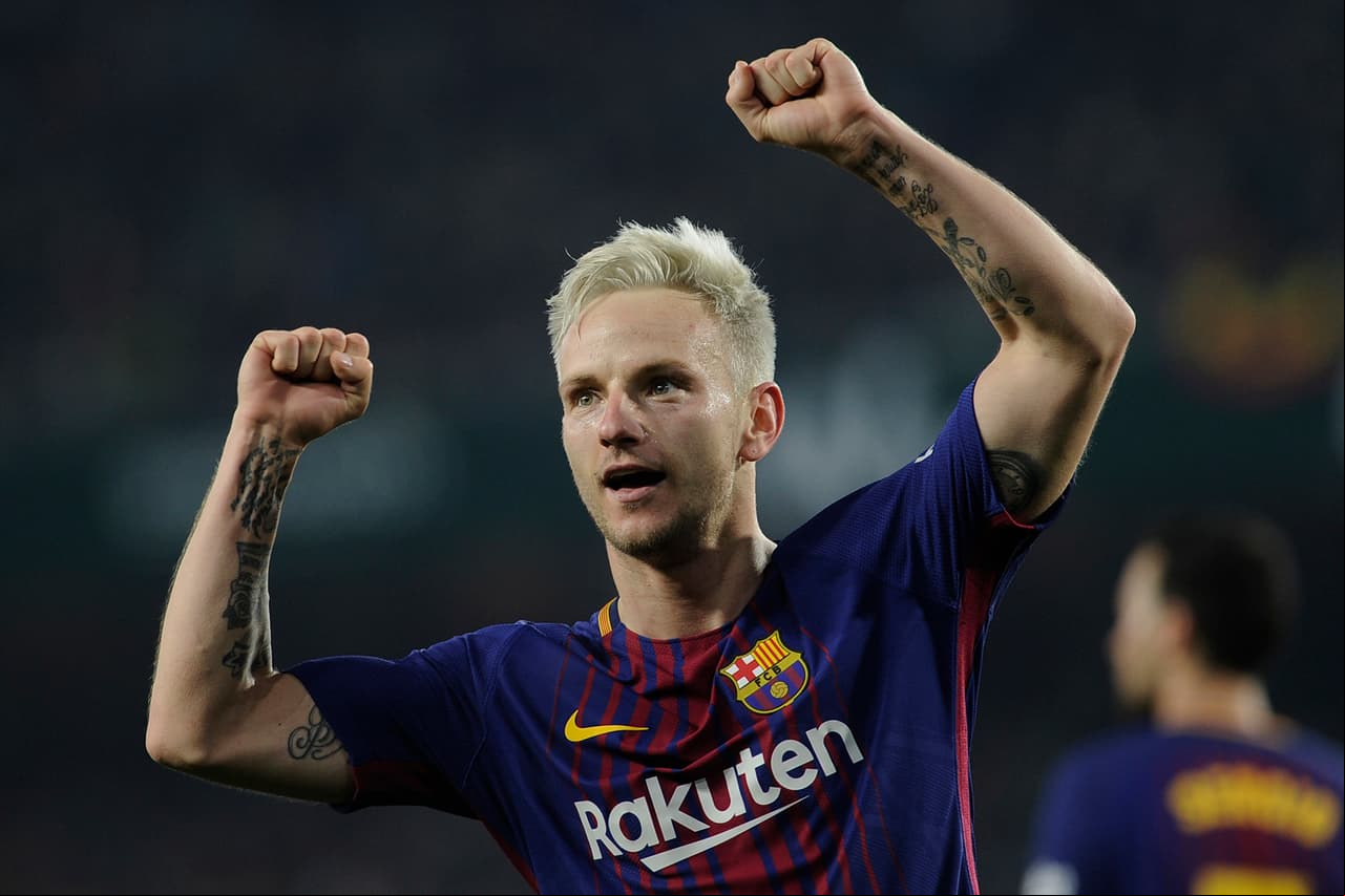 Ivan Rakitic abrió la goleada con un tanto al minuto 59.