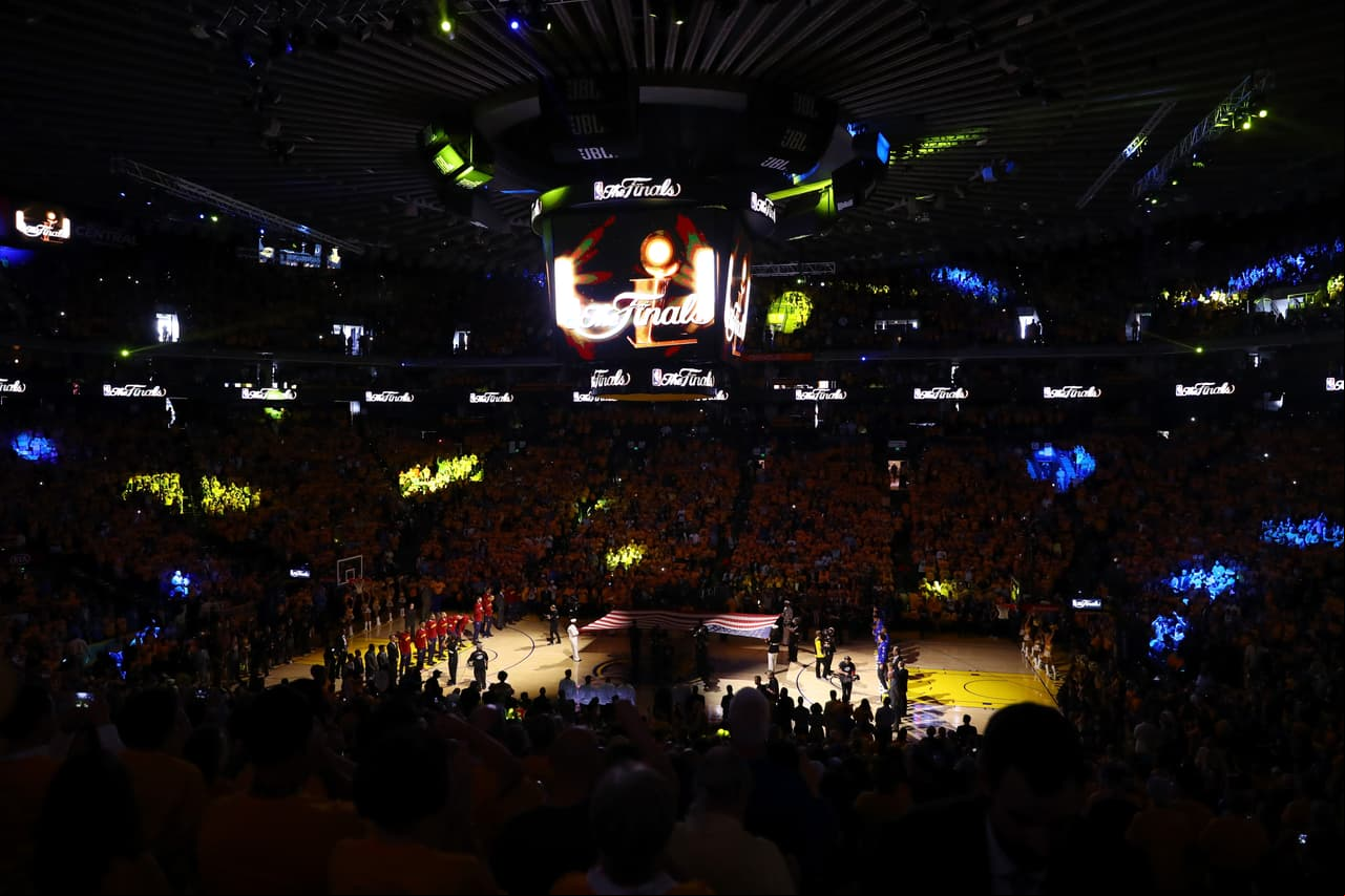 Oracle Arena en Oakland.
