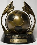 En las primeras temporadas de MLS, éste fue el trofeo que se entregaba al ganador de la MLS Cup, y su nombre oficial era 'Trofeo Alan I. Rothenberg', en homenaje a uno de los ejecutivos que impulsó el crecimiento del fútbol en Estados Unidos.