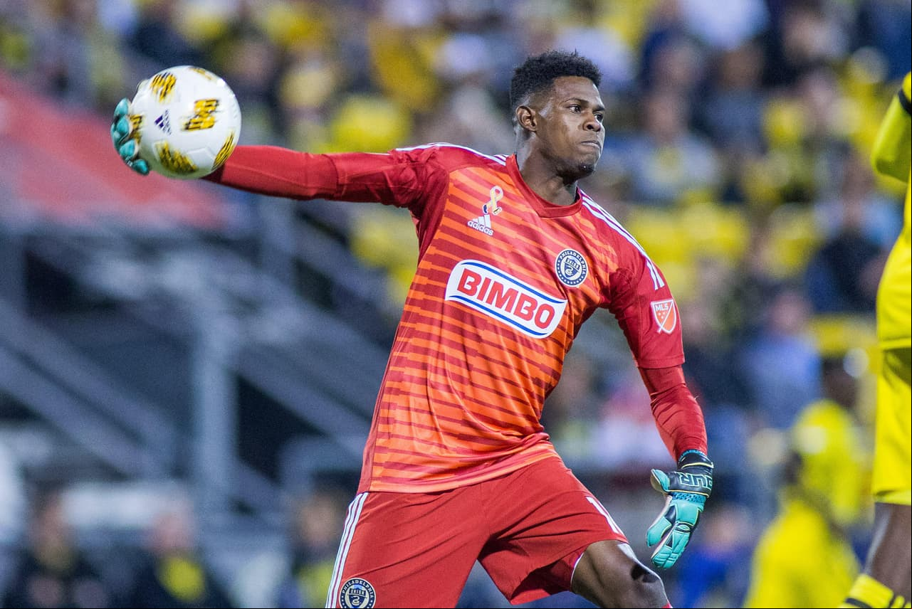 En muy poco tiempo Philadelphia Union se convirtió en uno de los equipos más difíciles de batir en la MLS. Uno de los grandes responsables es su arquero, Andre Blake. (USA Today Images)