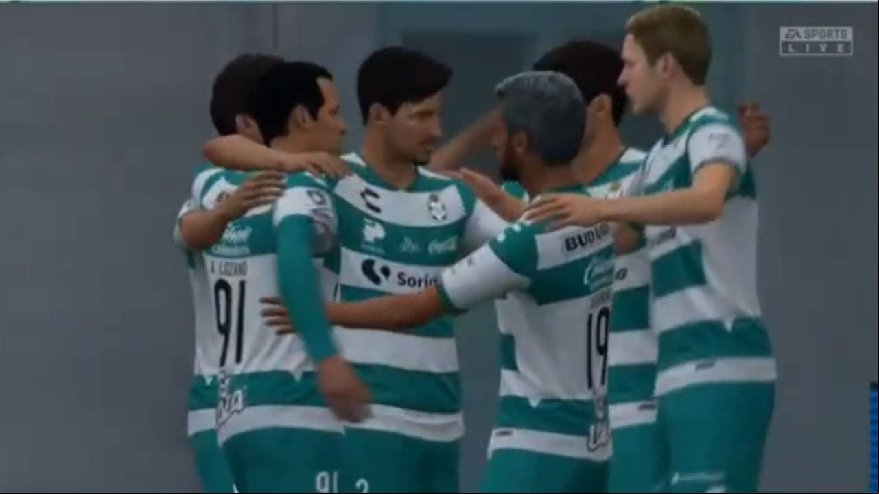 Eduardo Aguirre y Santos doblegaron 2-3 a Jaime Gómez y Querétaro en la eLiga MX.