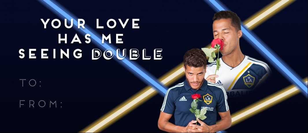MLS tomó y publicó algunas fotos con varios de los cracks de la liga posando con una rosa, para descargar y que pudieras armar tu #SoccerGram.